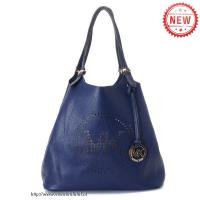 michael kors geperforeerd-logo grab groot blauw schoudertas Tas Original Harga f9xlw877